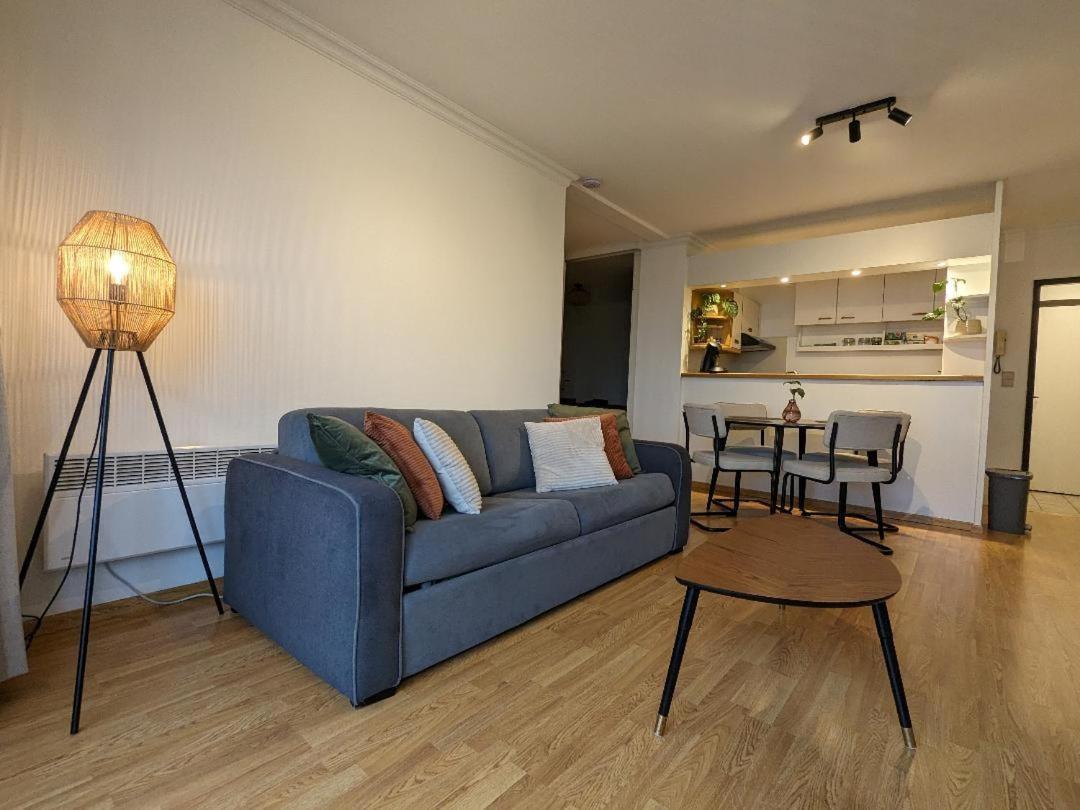 Vista Linda, Leuk Appartement Vlak Bij Zeedijk En Strand Oostende Bagian luar foto