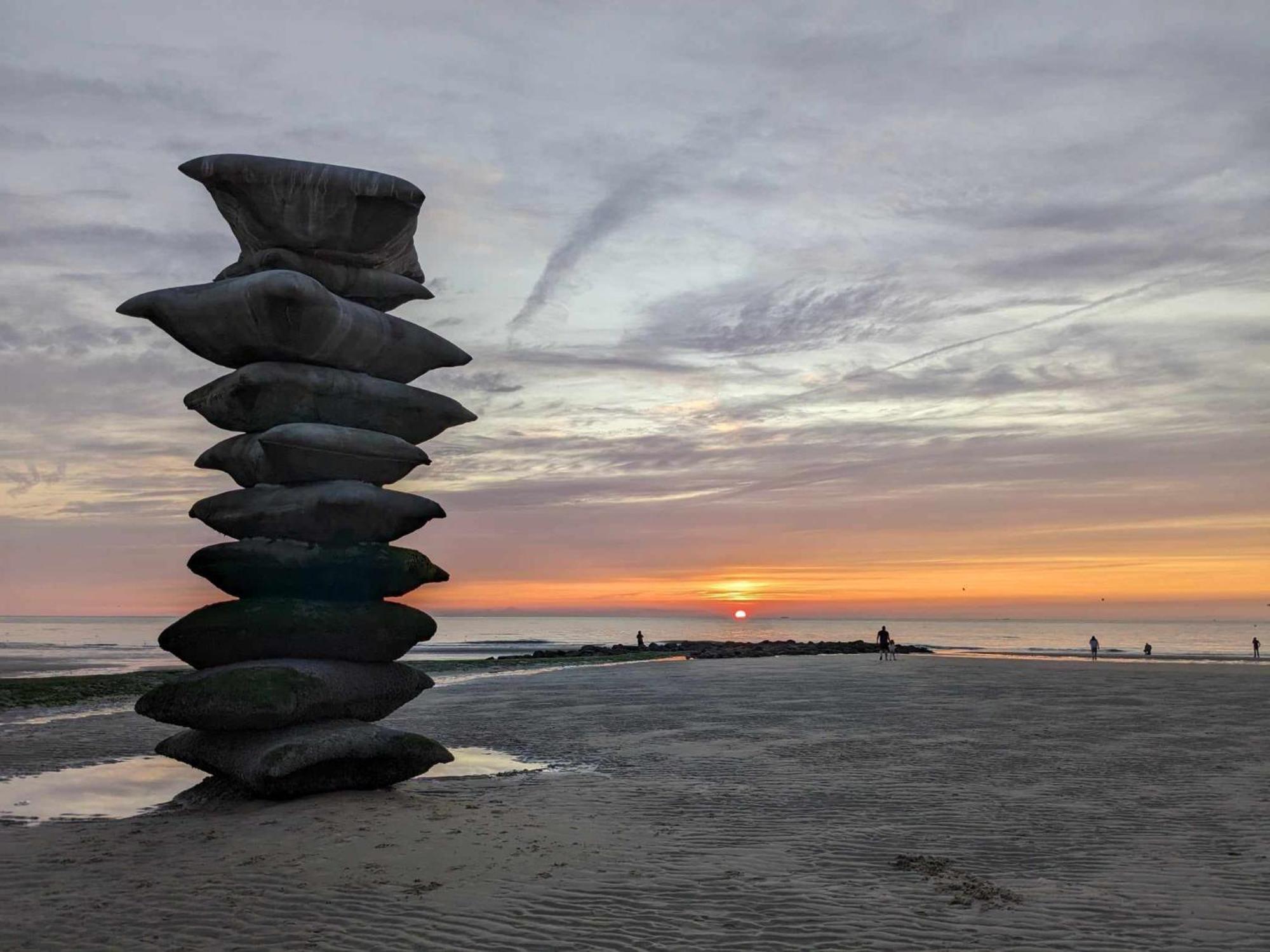 Vista Linda, Leuk Appartement Vlak Bij Zeedijk En Strand Oostende Bagian luar foto